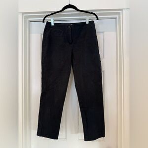 J.Jill | Classic Black Stretch Straight Leg Chino Ankle Pants
